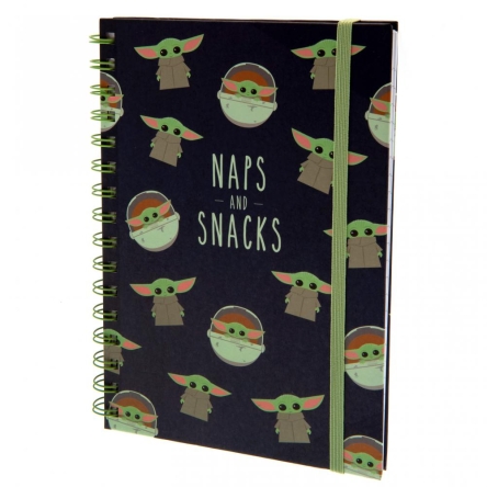 Gwiezdne Wojny The Mandalorian - notatnik Snacks