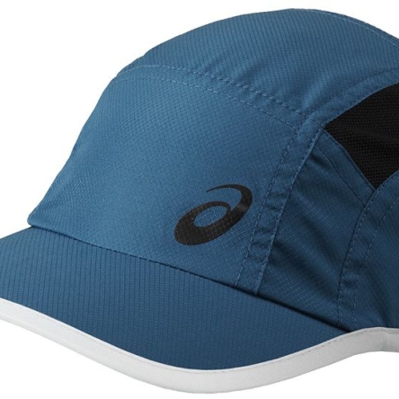 Czapka z daszkiem biegowa asics Running Cap rozmiar 56 cm turkusowa