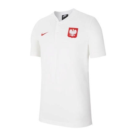 Koszulka Nike Polska NSW Modern polo rozmiar XXL biała