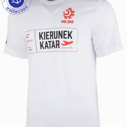 Koszulka Nike Polska KIERUNEK KATAR 2022