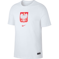 Polska - t-shirt kibica reprezentacji Polski Nike 2020-2021 biały