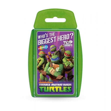 Wojownicze Żółwie Ninja - gra Top Trumps