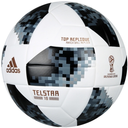PIŁKA TELSTAR MŚ 2018 TOP REPLIQUE (ADIDAS)