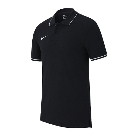 Koszulka juniorska Nike JR Team Club 19 polo rozmiar M (140 cm) czarna
