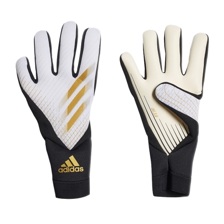 Rękawice bramkarskie adidas X League rozmiar 8 białe/czarne