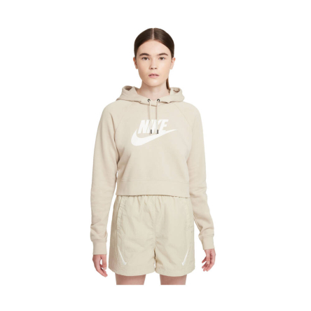 Bluza Nike WMNS NSW Essential Cropped rozmiar XS beżowa