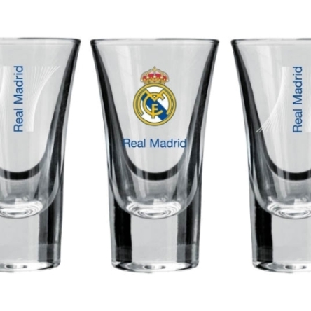 Real Madryt - kieliszki