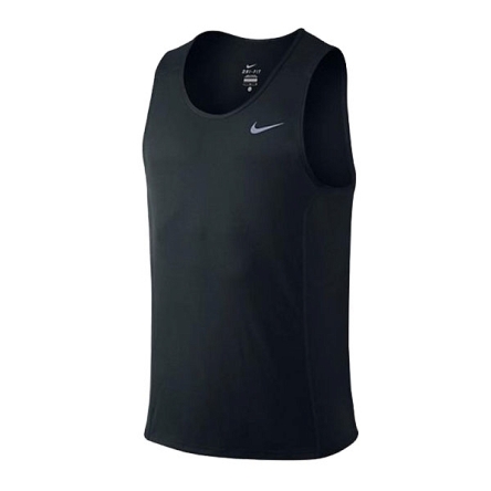 Bezrękawnik Nike DF Miler Singlet rozmiar XL czarny