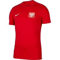 Polska - męska koszulka kibica reprezentacji Polski (NIKE) czerwona