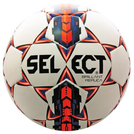 PIŁKA NOŻNA SELECT BRILLANT REPLICA rozmiar 5 biała