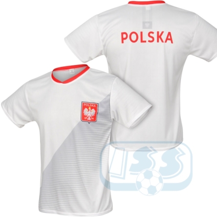 Polska - biała koszulka rozmiar L