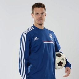 CHELSEA - BLUZA TRENINGOWA (ADIDAS)