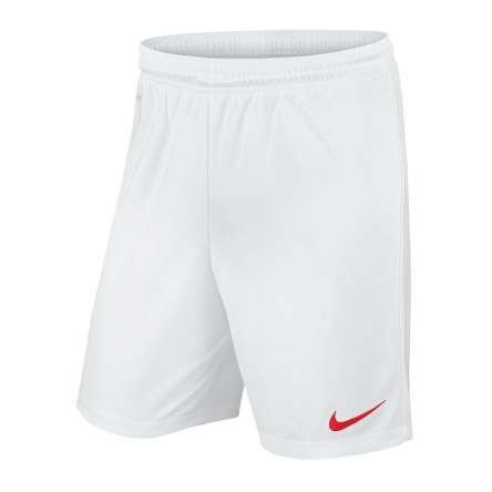 Spodenki juniorskie Nike JR Park II Knit rozmiar L (152 cm) białe