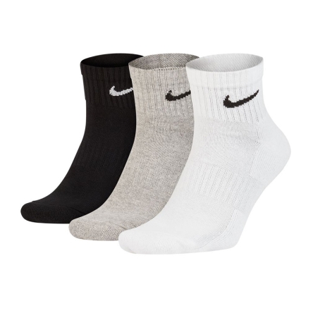 Skarpety Nike Everyday Cushion Ankle 3Pak rozmiar S (34-38) multikolor