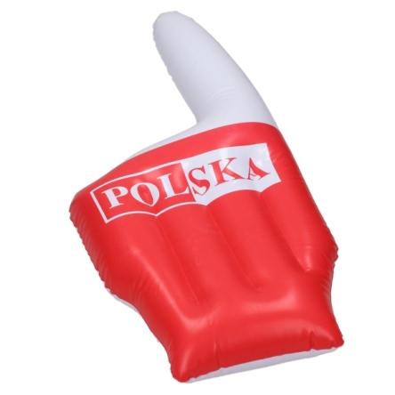Polska - łapa kibica