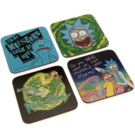 Rick i Morty - zestaw podkładek