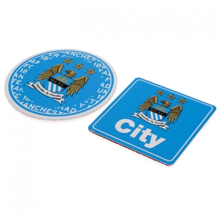 Manchester City - znaki metalowe