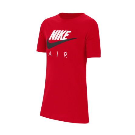 Koszulka juniorska Nike JR Air rozmiar S ( 128 - 137 cm ) czerwona