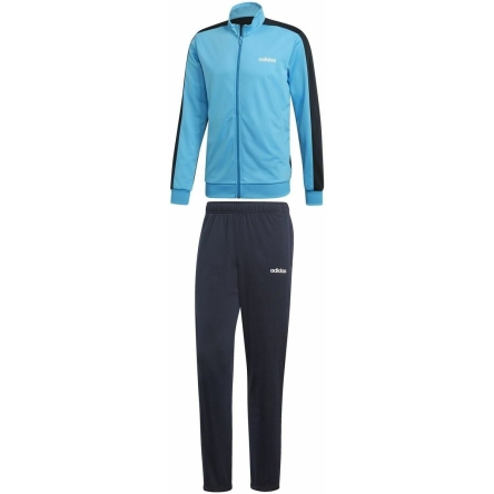 Dres treningowy Adidas Basics Tracksuit rozmiar S niebieski/granatowy
