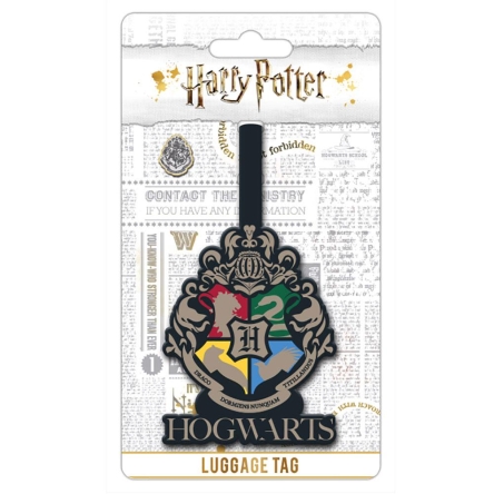 Harry Potter - przywieszka do bagażu Hogwart