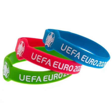 24 x Euro 2020 - silikonowe opaski