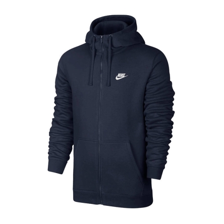 Bluza Nike NSW Club Hoodie FZ BB rozmiar L granatowa