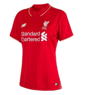 LIVERPOOL - KOSZULKA 2015/16, DOM damska