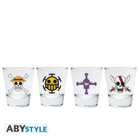 One Piece - kieliszki (4 szt.)