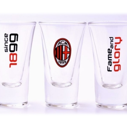 AC Milan - kieliszki