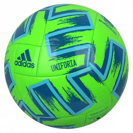 Piłka nożna Adidas Uniforia Club zielona rozmiar 5