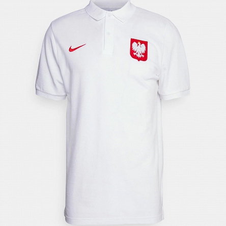Polska - koszulka polo Nike biała