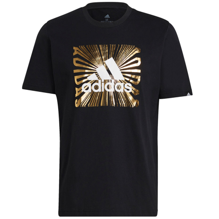 Koszulka męska adidas Extrusion Motion Foil Tee rozmiar L czarna