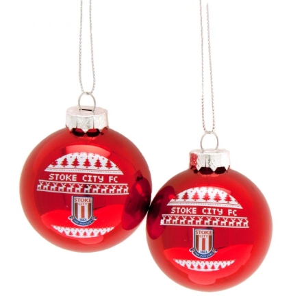 Stoke City - bombki choinkowe
