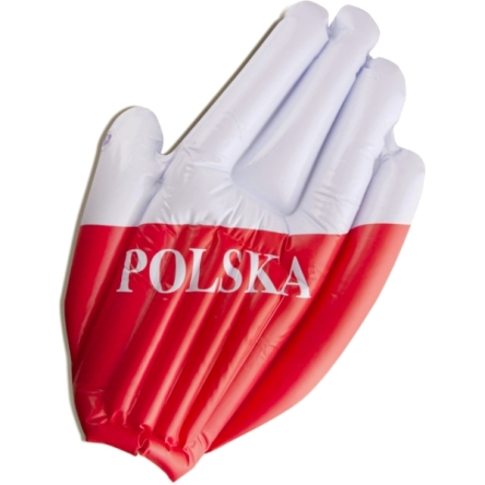 Polska - łapa kibica