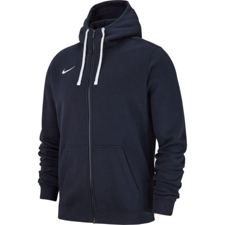 Bluza juniorska Nike Team Club 19 Full-Zip Fleece Hoodie Junior rozmiar M (140 cm) granatowa