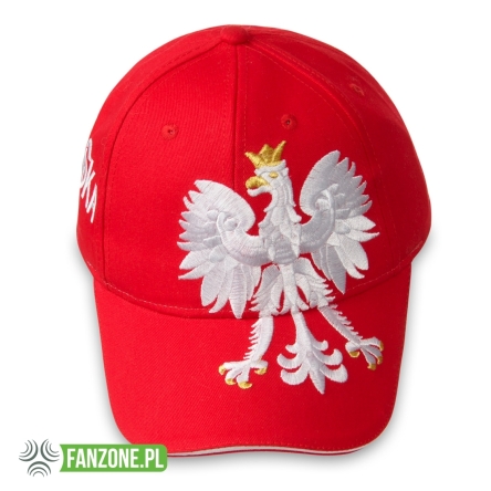 POLSKA - CZAPKA KIBICA DUŻY ORZEŁ