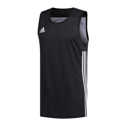 Bezrękawnik dwustronny adidas 3G Speed rozmiar L czarny/biały