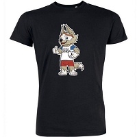 T-shirt MŚ 2018 Zabivaka czarny