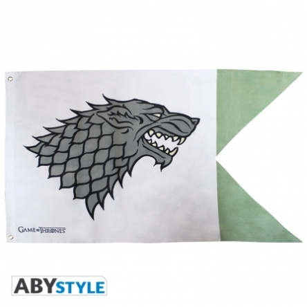Gra o Tron - flaga Stark