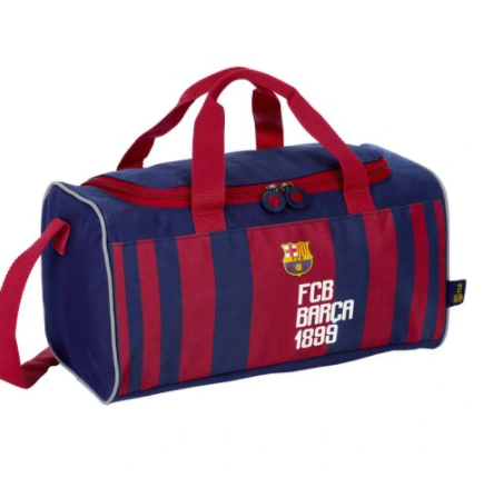 Torba treningowa FC Barcelona granatowa/bordowa