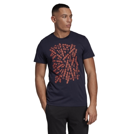 Adidas - T-Shirt E LIN SCATTER T rozmiar S