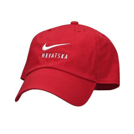 Czapka z daszkiem Nike Croatia Swoosh rozmiar MISC czerwona