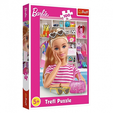 Puzzle Barbie 100 elementów (Trefl)