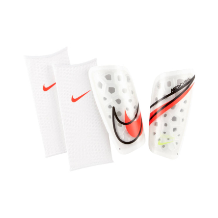 Ochraniacze Nike Mercurial Lite rozmiar M białe