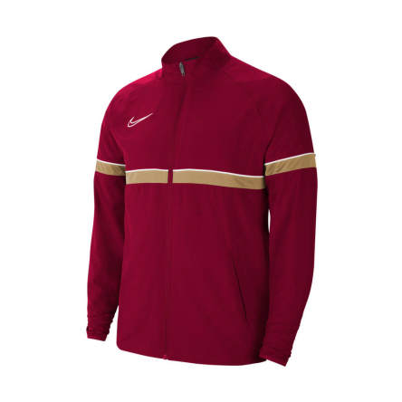 Bluza Nike Dri-FIT Academy 21 FZ Woven rozmiar M bordowa