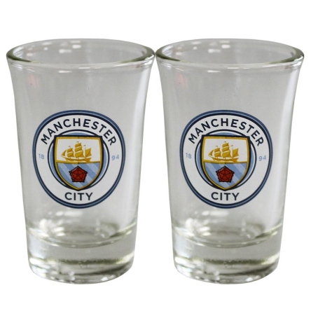 Manchester City - kieliszki