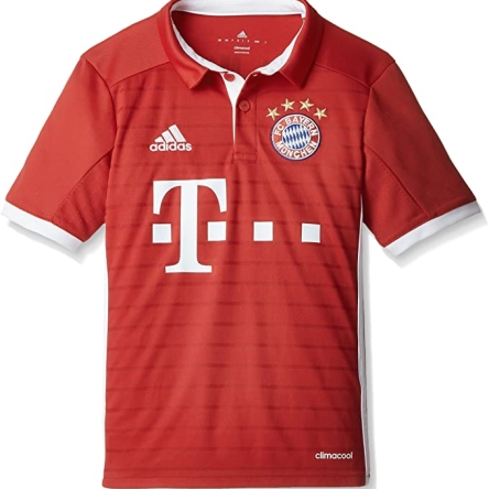 Koszulka adidas FC Bayern Monachium 16/17 Junior Domowa rozmiar XL (176 cm) czerwona
