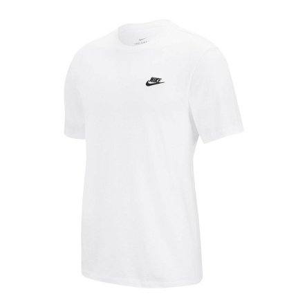 Koszulka Nike NSW Club t-shirt rozmiar M biała