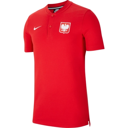 Polska - koszulka polo Nike 2020-2021 czerwona