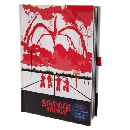 Stranger Things Light Up - notatnik
